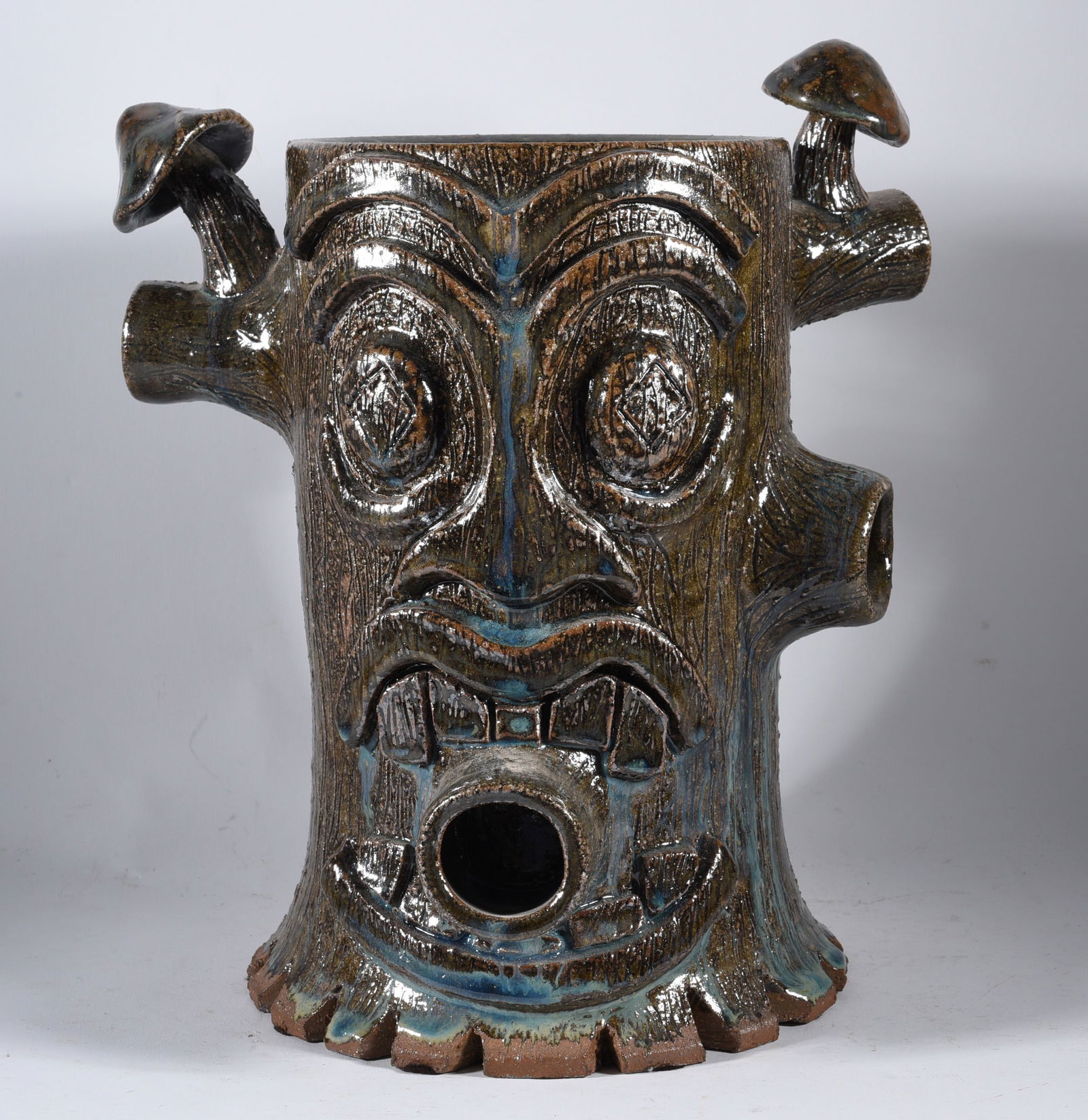 Pottery Tree Stump by SMH (1 of 6)