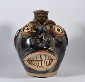 Edgefield Style Face Jug