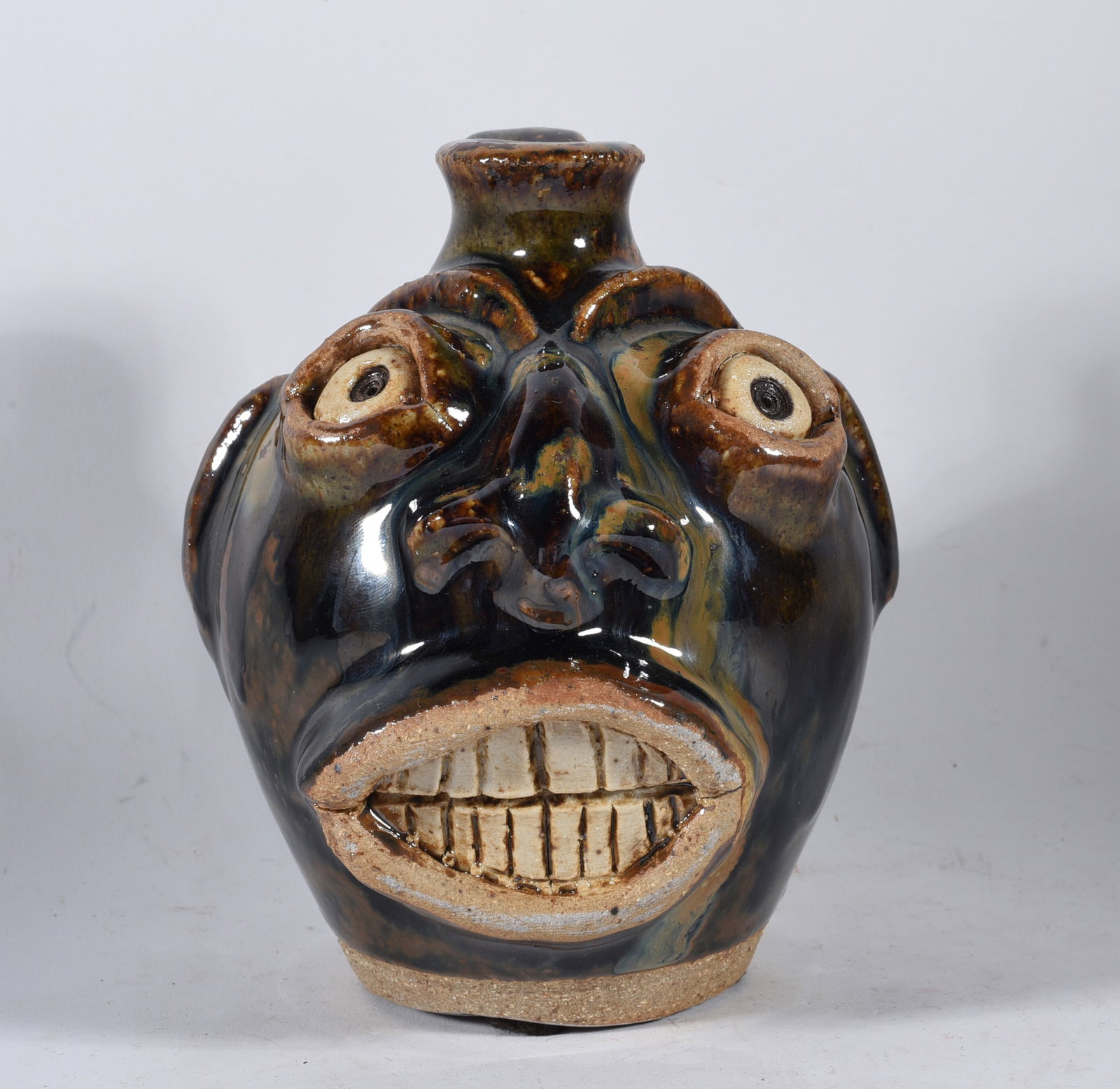 Edgefield Style Face Jug (1 of 4)
