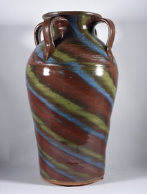 Charles Lisk Large Swirl Vase