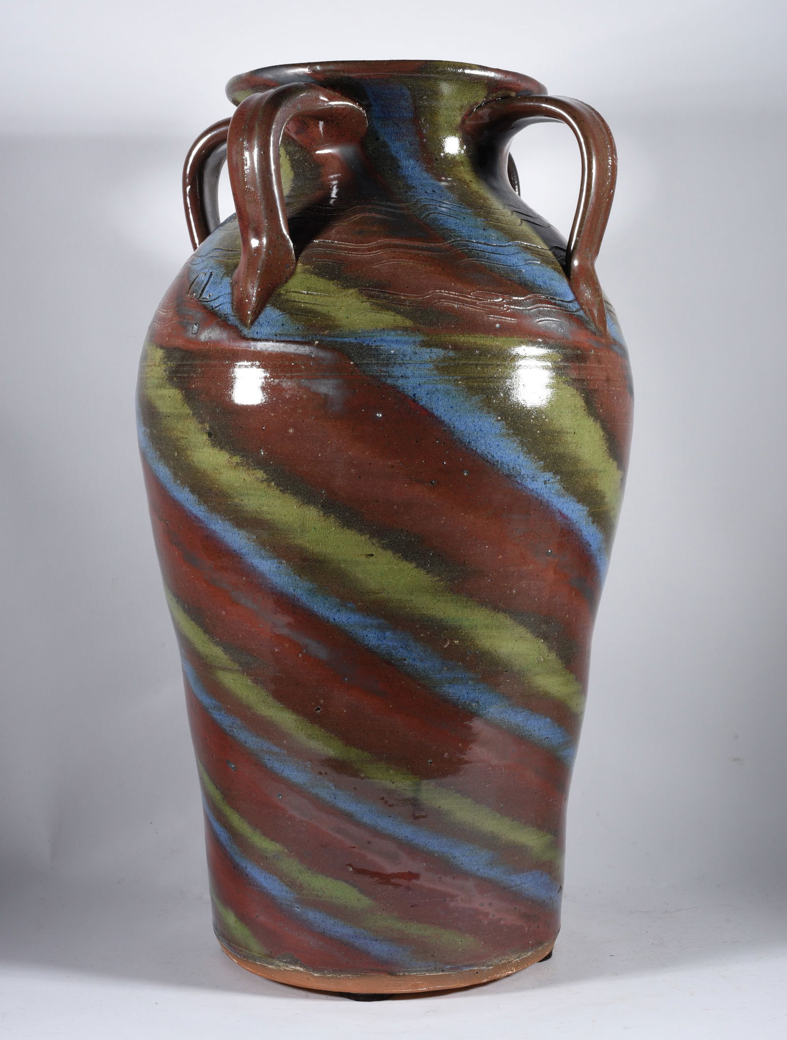 Charles Lisk Large Swirl Vase (1 of 6)