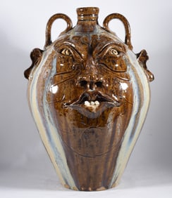 Kim Ellington Face Jug