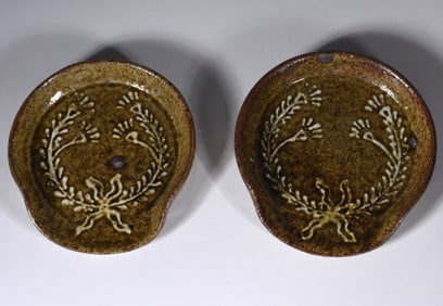 Michel Bayne Pottery Saucers