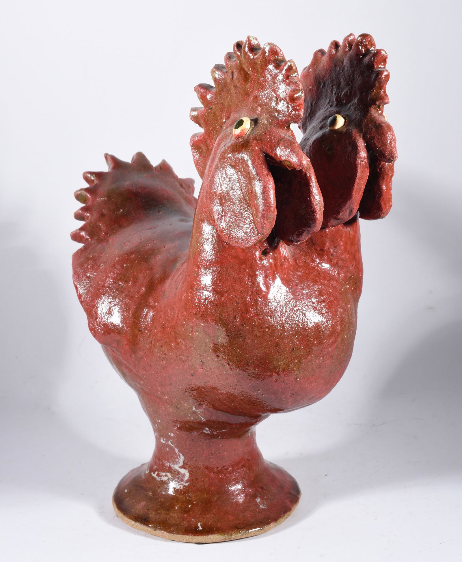 Reggie Meaders Folk Pottery Rooster (1 of 4)