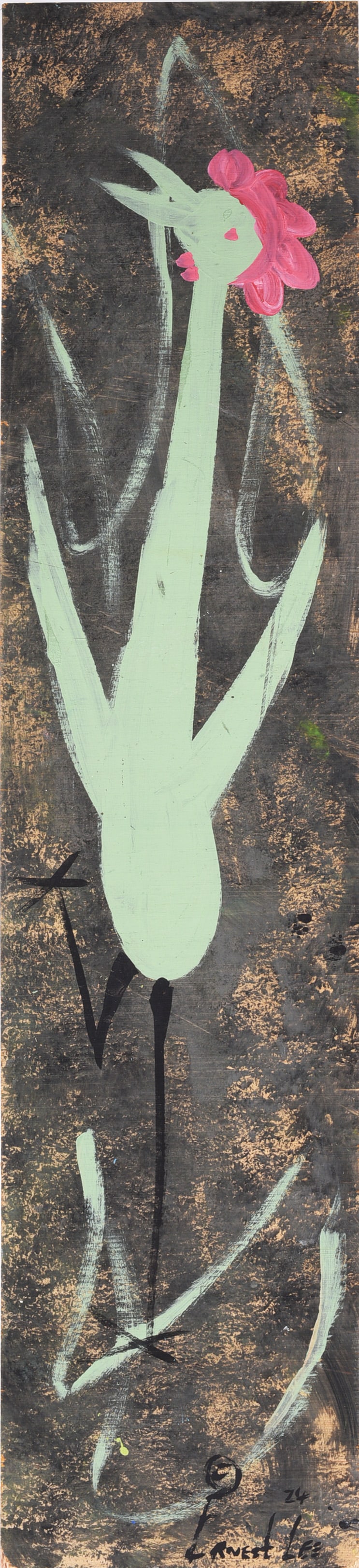 Ernest Lee Folk Art Painting (1 of 2)