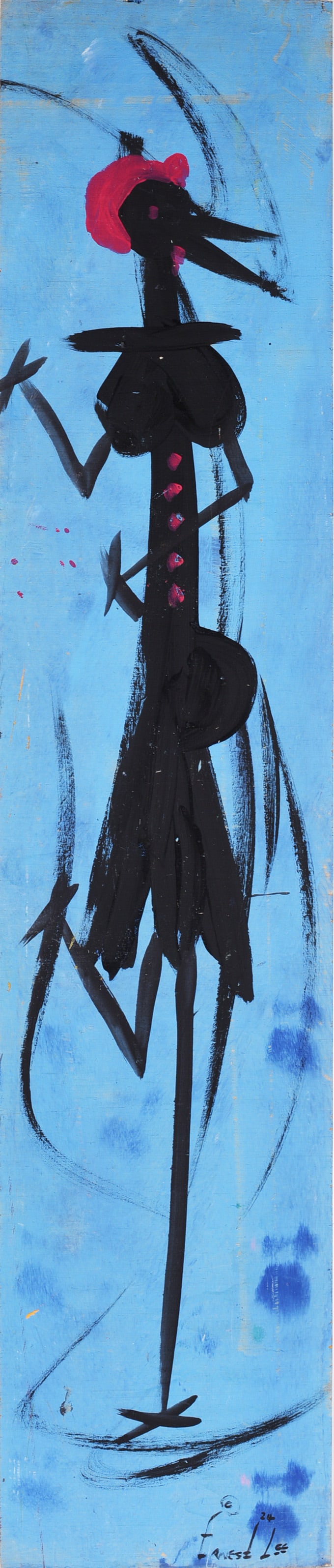 Ernest Lee Folk Art Painting (1 of 1)