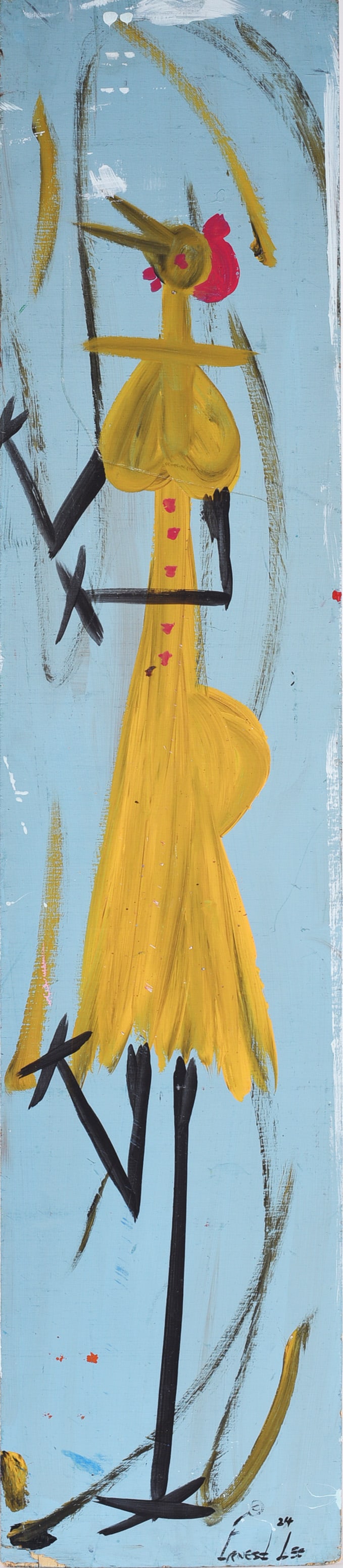 Ernest Lee Folk Art Painting (1 of 1)