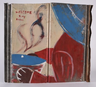Leonard Jones Folk Art Painting