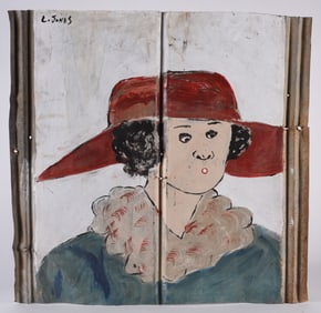 Leonard Jones Folk Art Painting