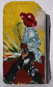 Leonard Jones Folk Art Painting