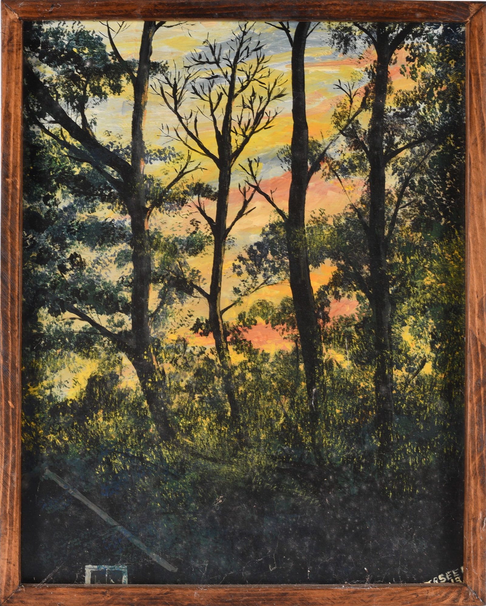 Dr. Richard Seed (1937 - 2021): 17" x 21" Richard Seed held a phd in parasiteology and worked an UNC Chapel Hill. He had a life long passion for the research and teaching of infectious disease. Richard found his calling in the art w