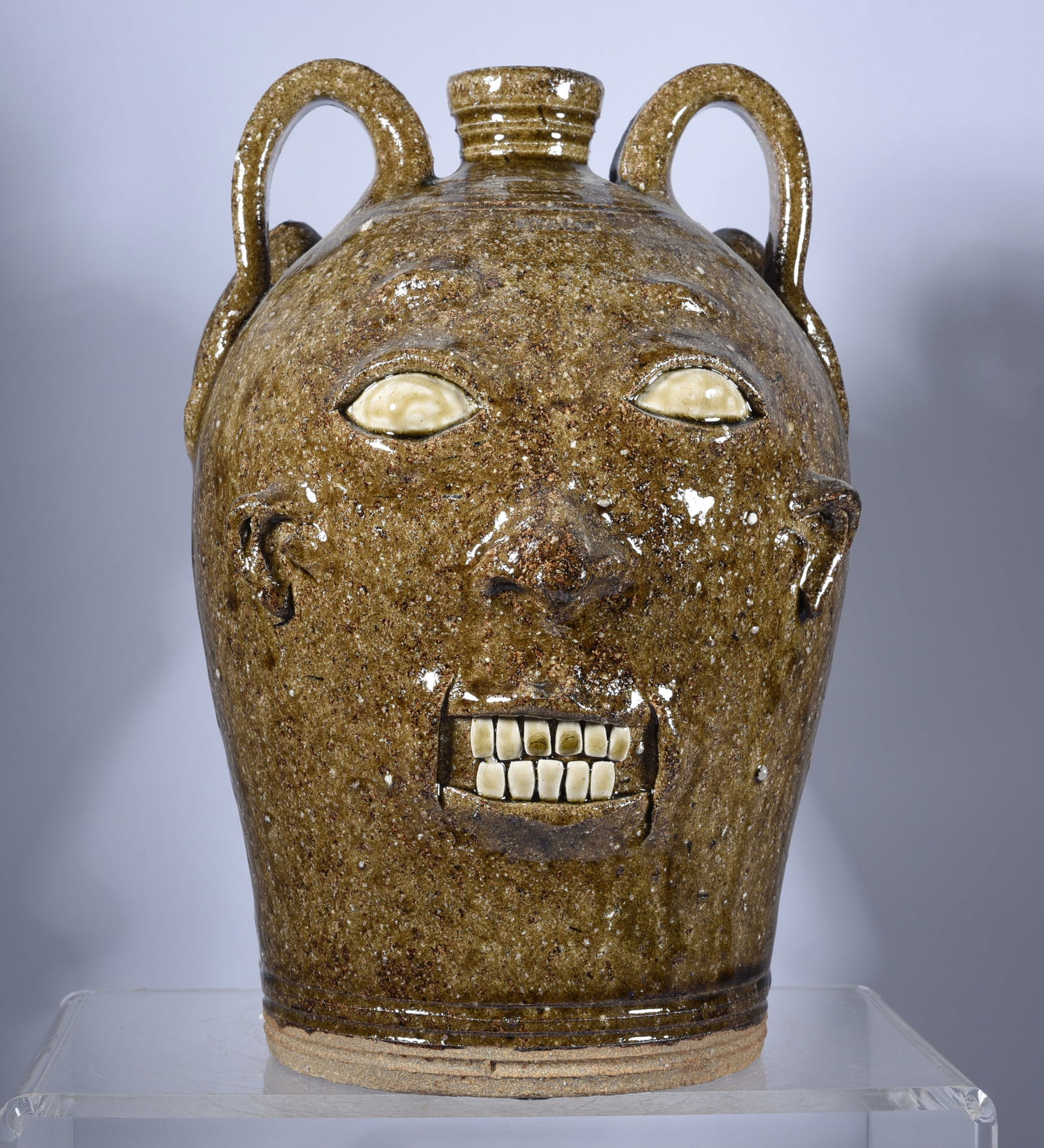 Stacy Lambert and Steve Abee Double Face Jug (1 of 4)