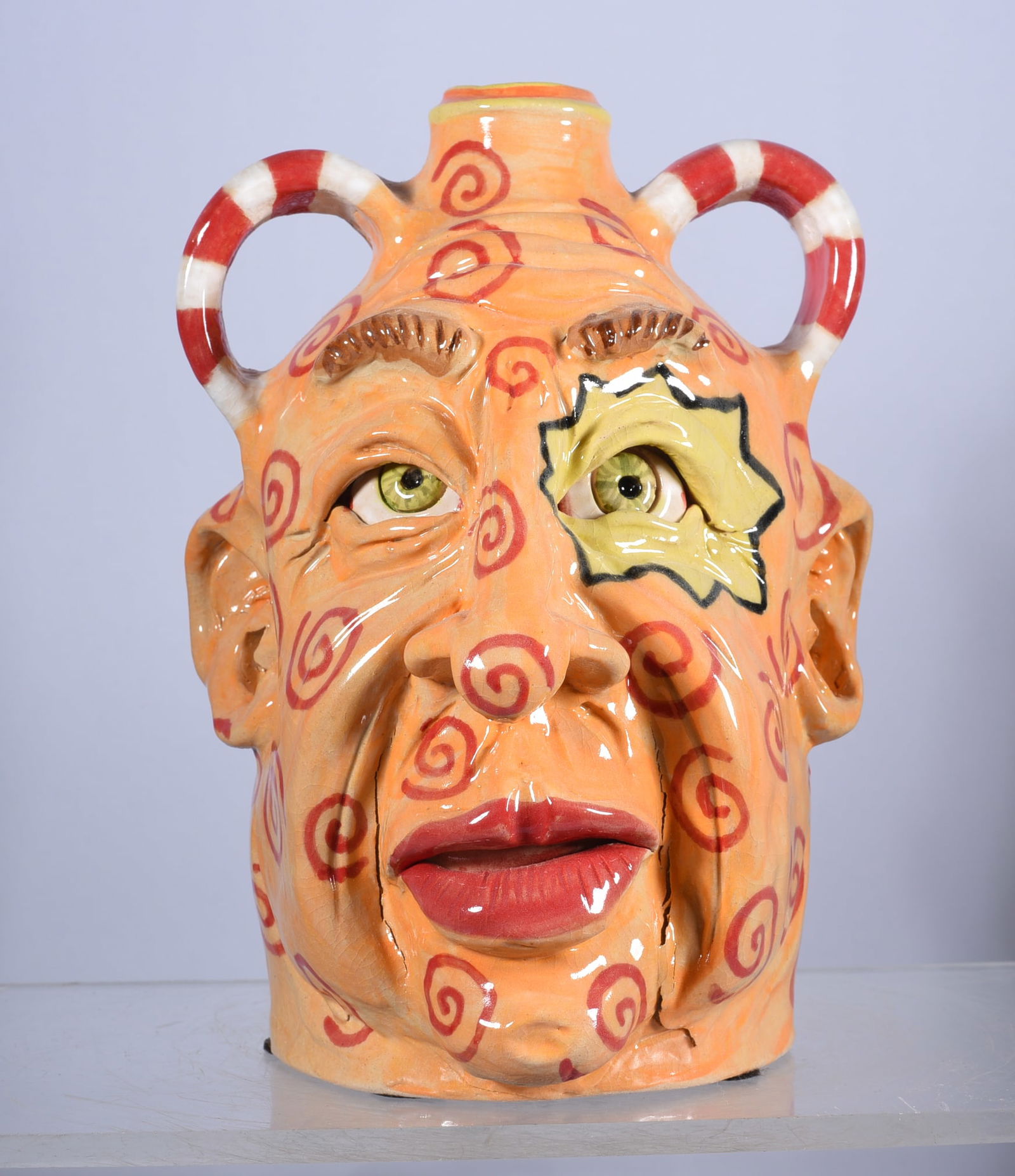 Stacy Lambert and Dwayne Crocker Face Jug (1 of 4)