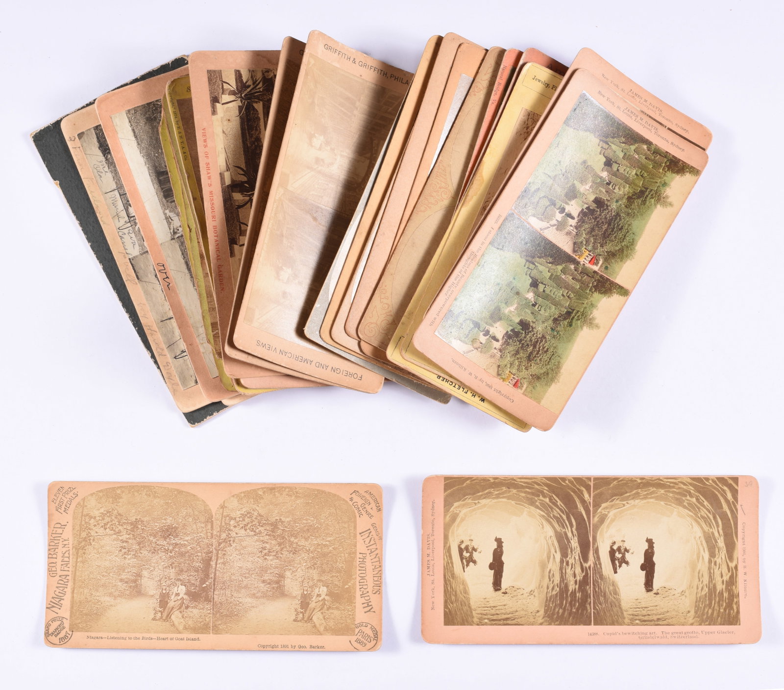 Stereoview Collection Antique Steroview Card: from a large collection of stereo views. All are from a single owner. Stereoscope view cards.