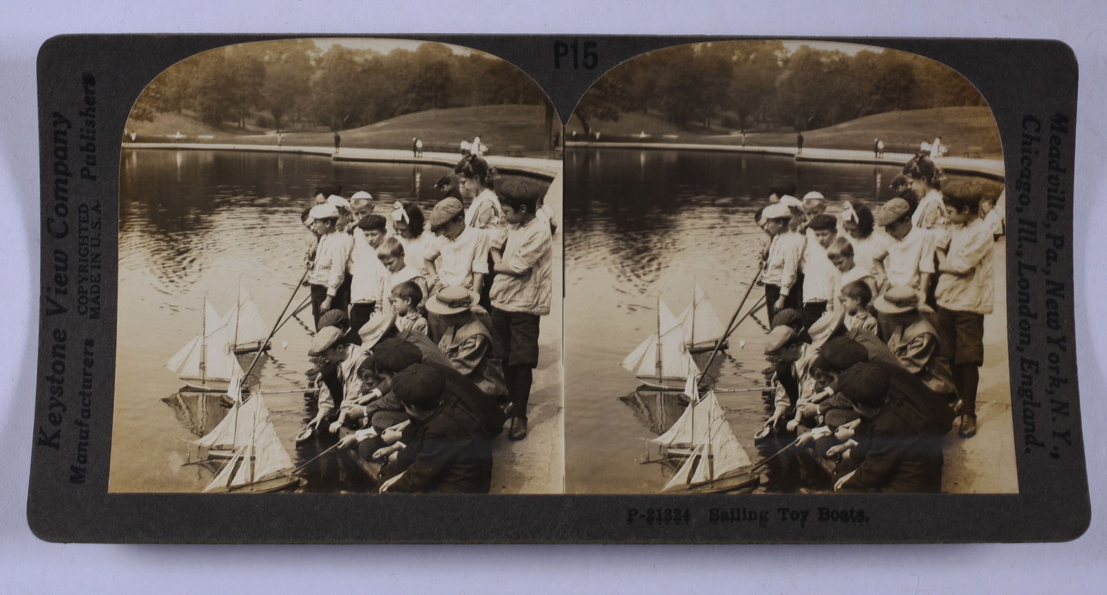 Stereoview Collection Antique Steroview Card (1 of 1)