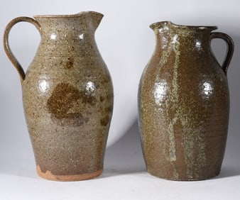 Catawba Valley Pottery Pitchers (2)