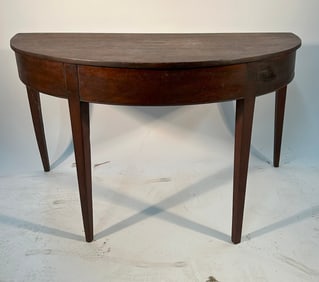 North Carolina Demilune Table