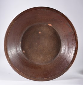 North Carolina Redware Charger