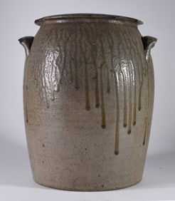 Solomon Loy Signed Alamance County Jar