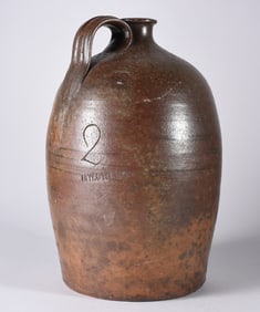 MW Owens Signed Jug