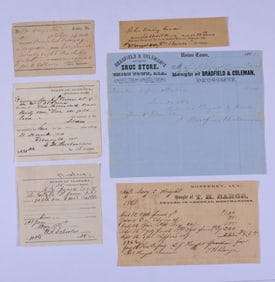 Confederate Alabama & Virginia Civil War Document Group