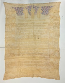 American Textile Needle Throw