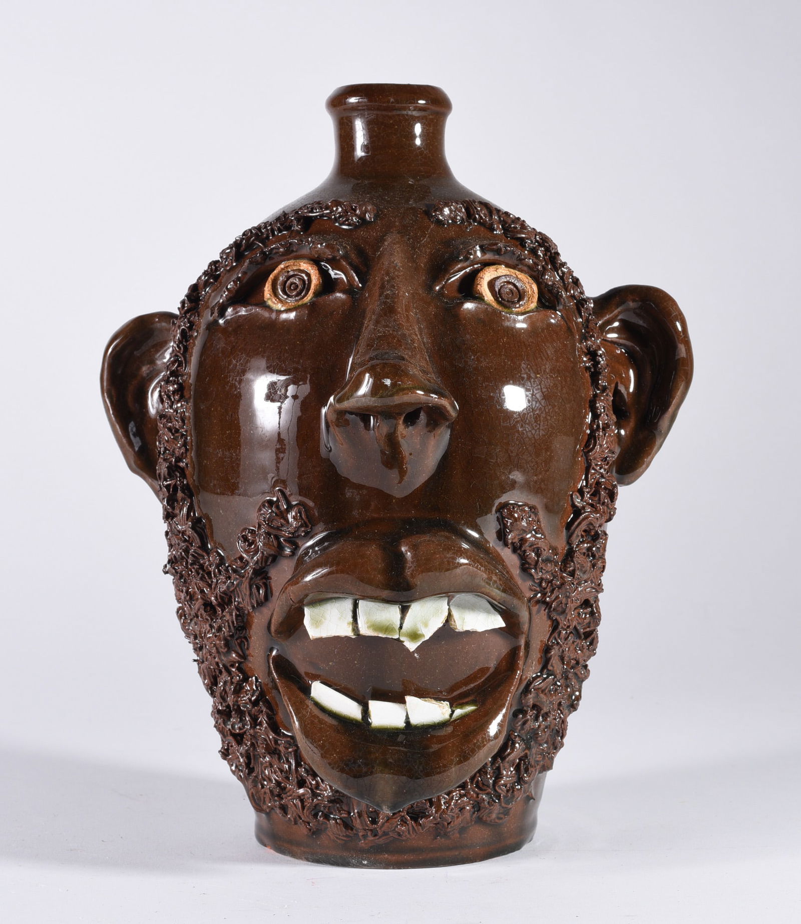 Walt and Dot Auman Face Jug (1 of 5)