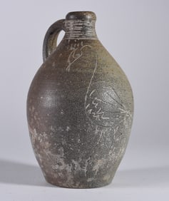 North Carolina Jug with Incised Bird