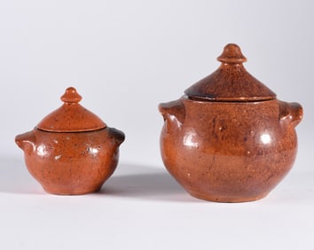 Jugtown Pottery Sugar Jars
