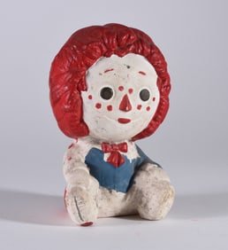 Molded Pottery Ragedy Anne Doll