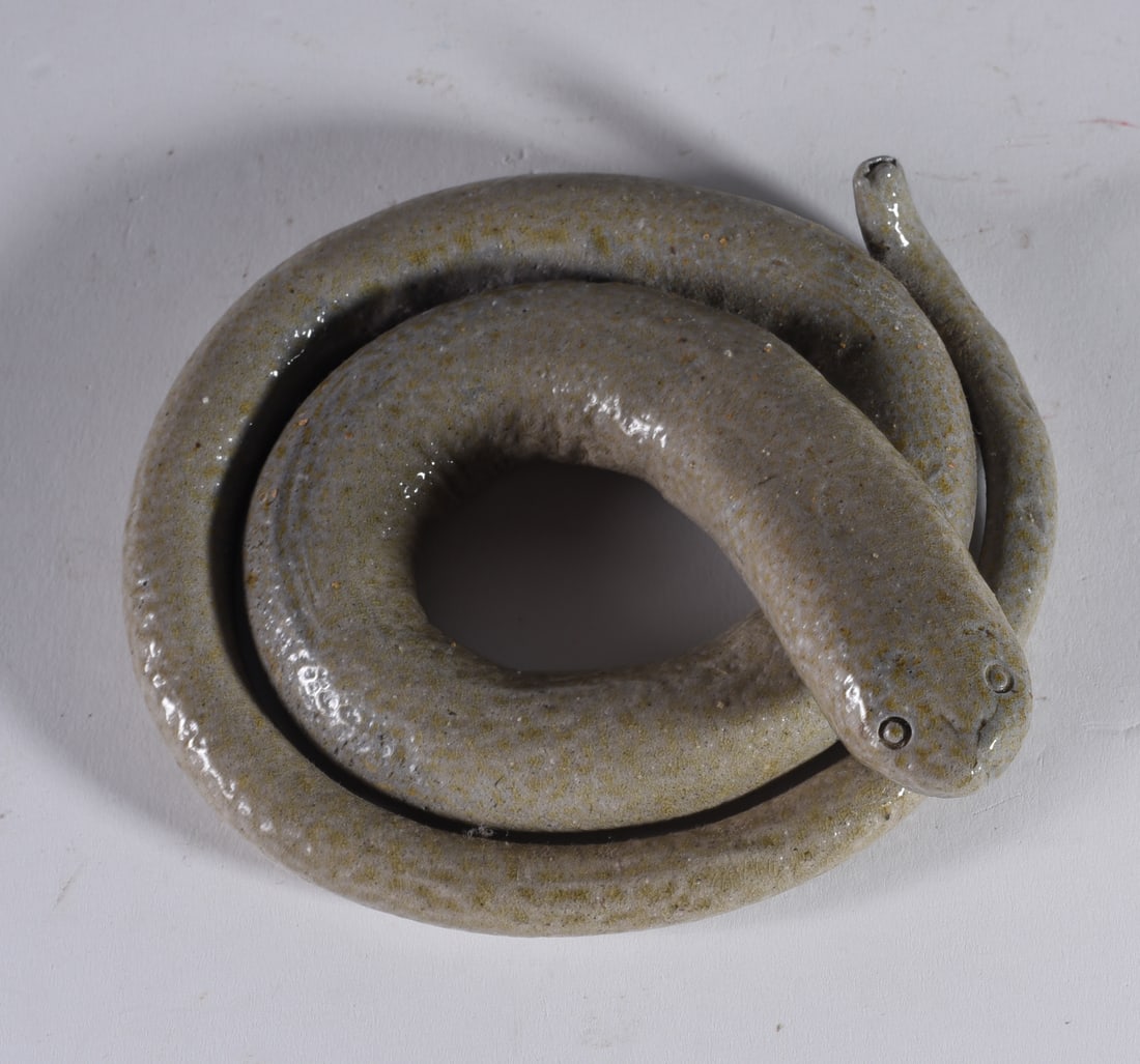 Charles Moore Pottery Snake (1 of 2)
