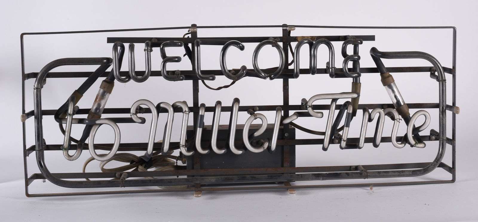 Miller Time Neon Sign (1 of 1)