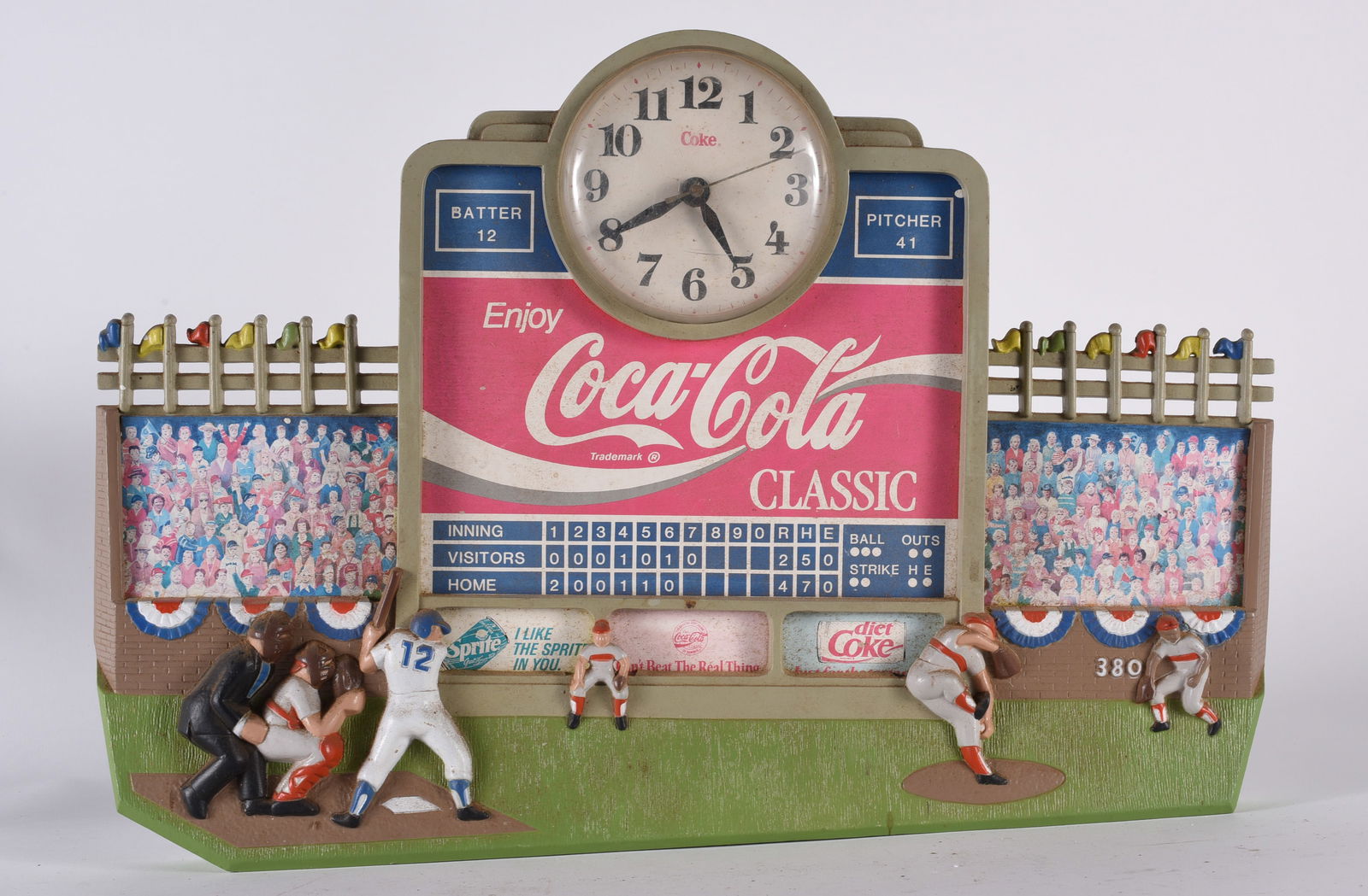 Coca Cola Baseball Game Sign (1 of 2)