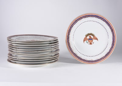 Chinese Export Plate Set (13)