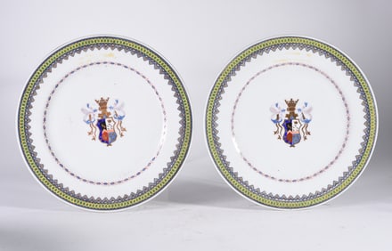Chinese Export Plate Set