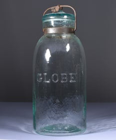 Antique Globe Fruit Jar