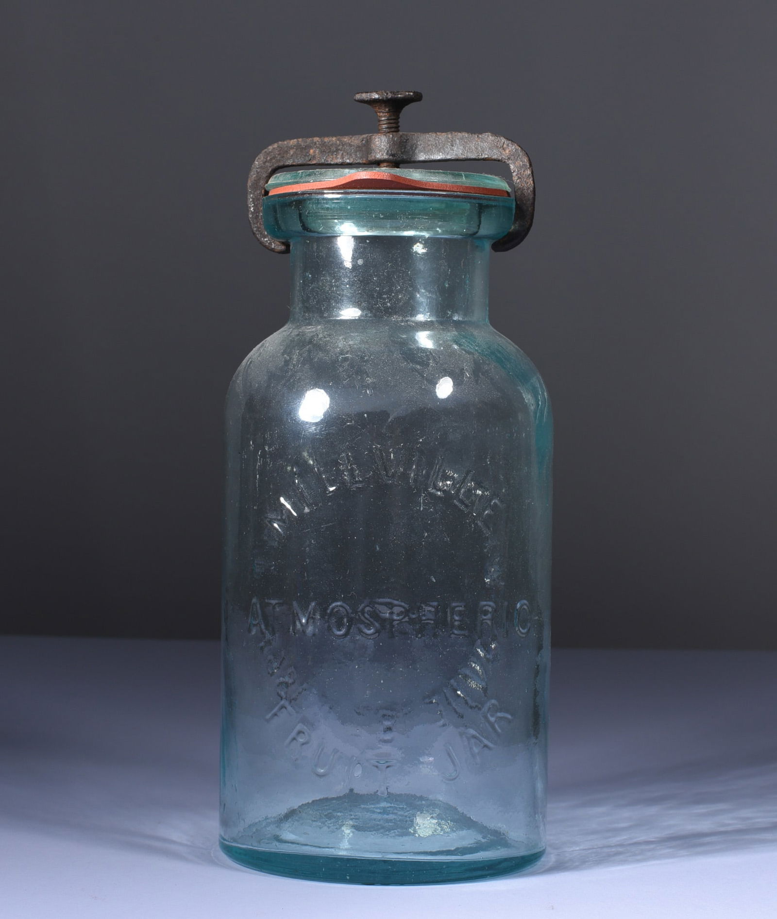Antique Millville Atmospheric Fruit Jar (1 of 6)