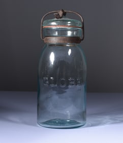 Antique Globe Fruit Jar