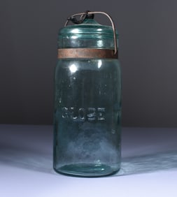 Antique Globe Fruit Jar
