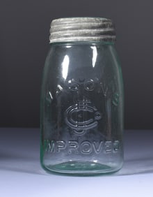 Antique Masons Improved Fruit Jar