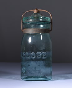 Antique Globe Fruit Jar