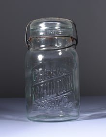 Antique Green Mountain Fruit Jar
