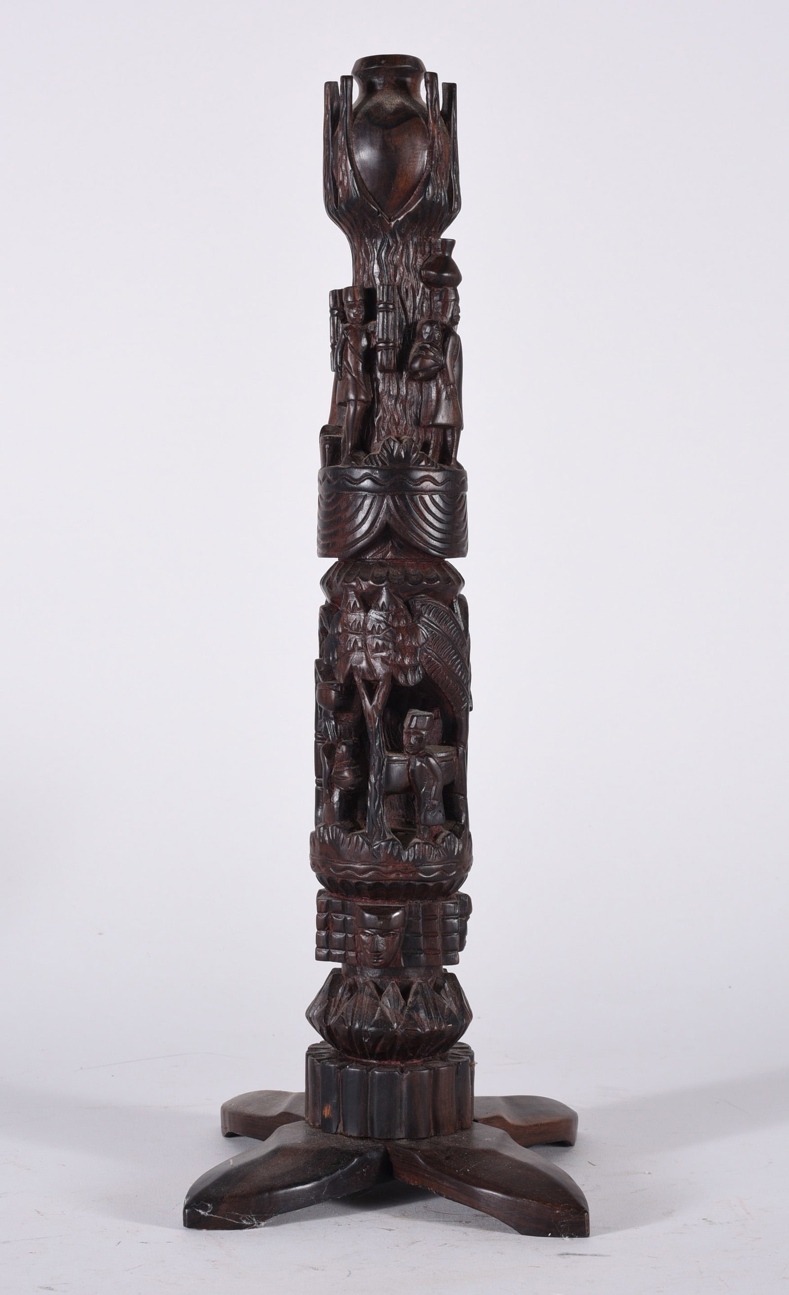 Wood Carving: 16" from the collection of Dr. Richard Seed.