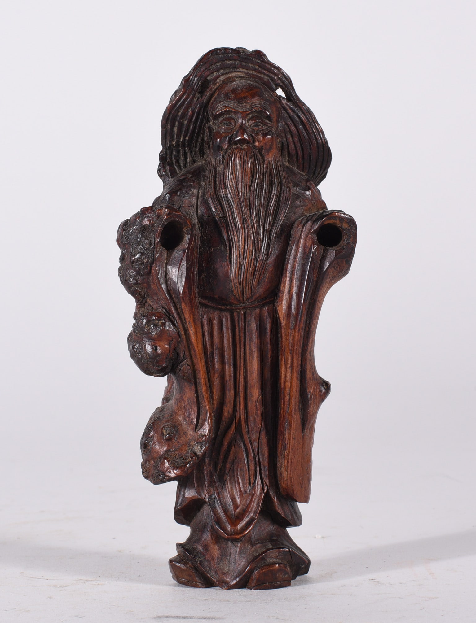 Wood Carving: 5" from the collection of Dr. Richard Seed.
