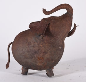 Folk Art Metal Yard Art