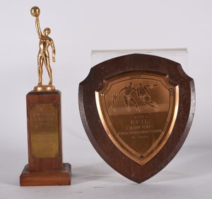 Vintage Basketeball Trophies