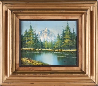 Painting on Canvas Framed