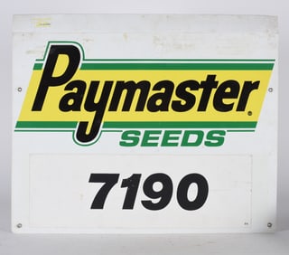 Advertising Roadside Seed Sign