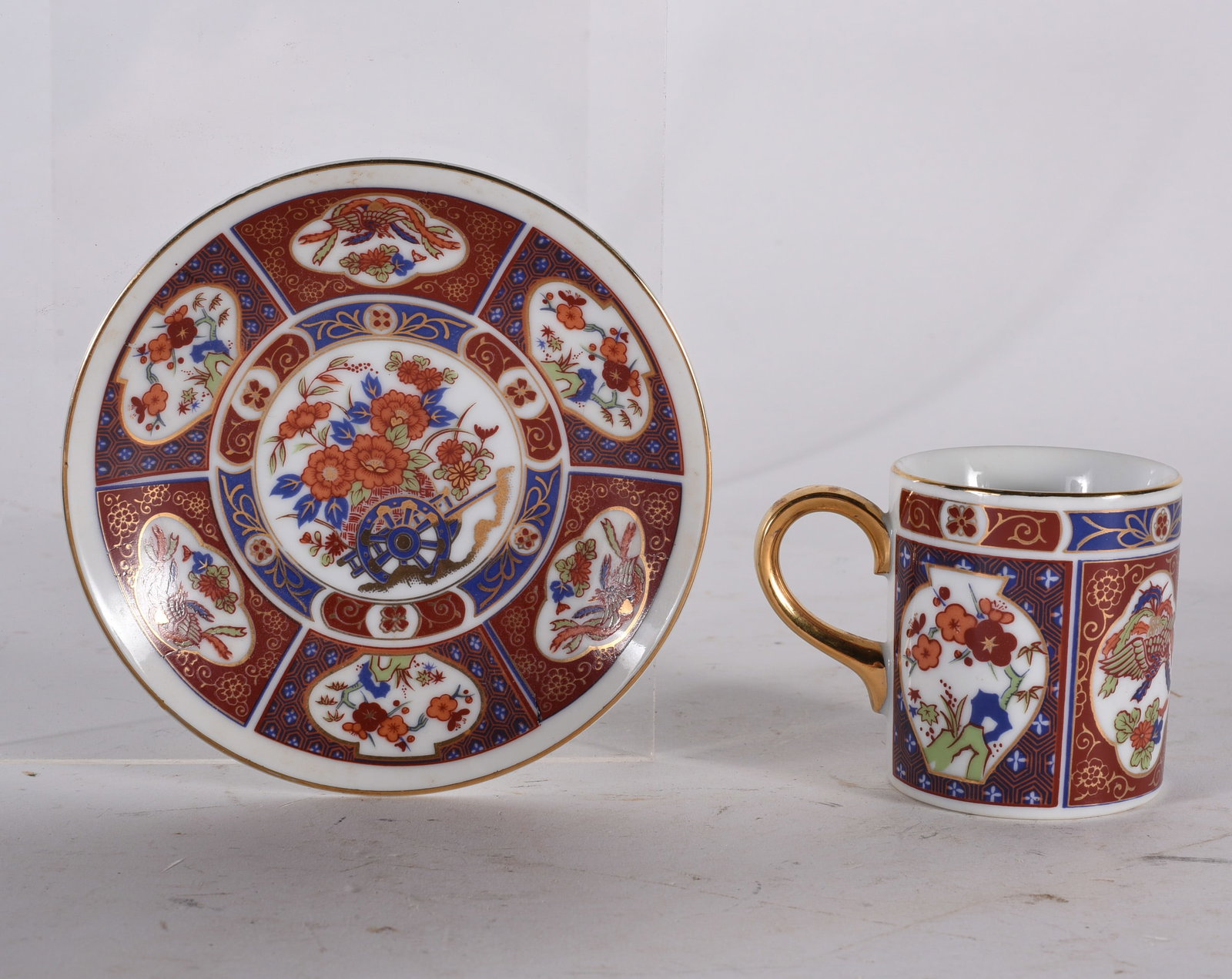 Japanese Cup and Saucer: 3" from the collection of Dr. Richard Seed.