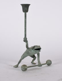 Frog Candle Holder